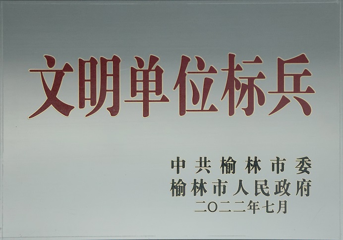 2022年7月j9国际站备用获中共榆林市委榆林市人民当局文化单元标兵.jpg